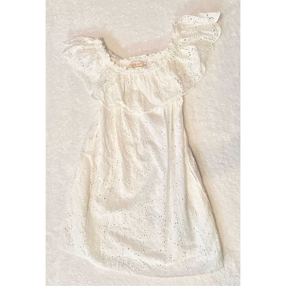 Tory Burch - BRODERIE DRESS - white dress size XS - Picture 5 of 7